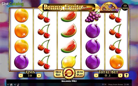 Play Penny Fruits Extreme Slot