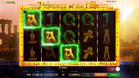 Play Princess Of The Nile Slot