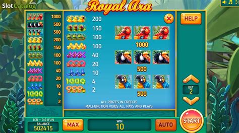 Play Royal Ara 3x3 Slot
