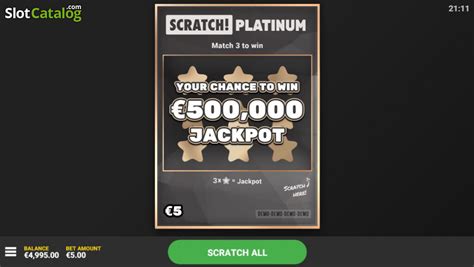 Play Scratch Platinum Slot