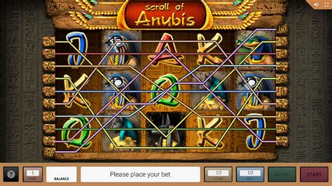 Play Scroll Of Anubis Slot