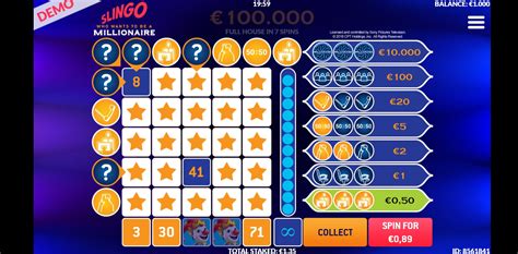 Play Slingo Who Wants To Be A Millionaire Slot