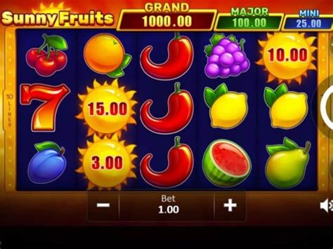 Play Sunny Fruits Slot