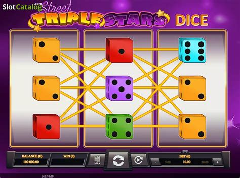 Play Triple Stars Dice Slot