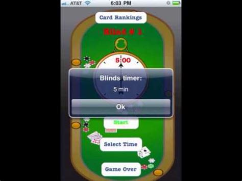 Poker Blinds App Para Iphone