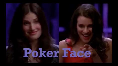 Poker Face Glee Letra Y Traducida
