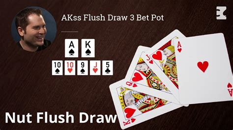 Poker Flush Draw No Flop