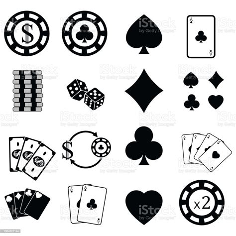 Poker Icones Vetoriais