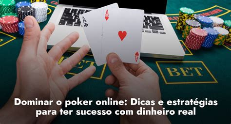 Poker Online Dicas De Estrategias