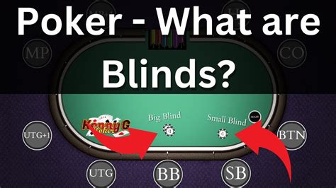 Poker Regeln Small Blind Big Blind