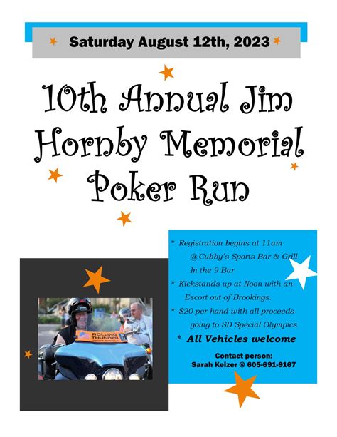 Poker Run Brookings Sd