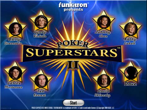 Poker Superstars 2 Online Gratis
