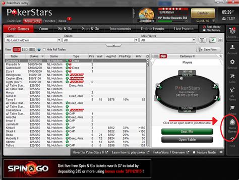 Pokerstars Home Page