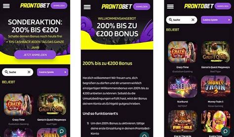Prontobet Casino App