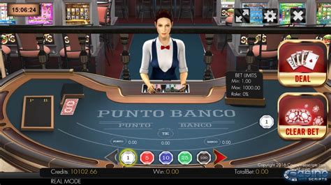 Punto Banco 3d Dealer 888 Casino