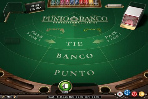 Punto Banco 888 Casino