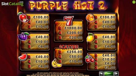 Purple Hot 2 Slot Gratis