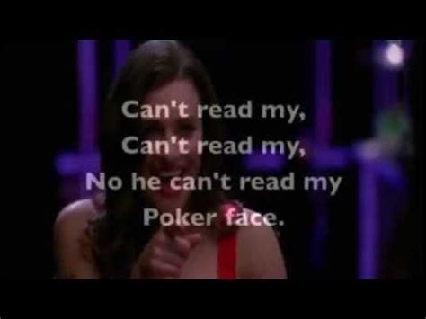 Rachel Berry Canta Poker Face