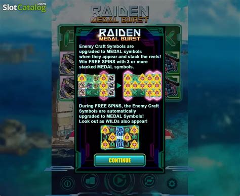 Raiden Medal Slot Gratis