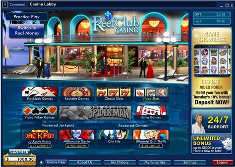 Reef Club Casino Download