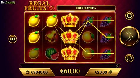 Regal Fruits 20 Betfair