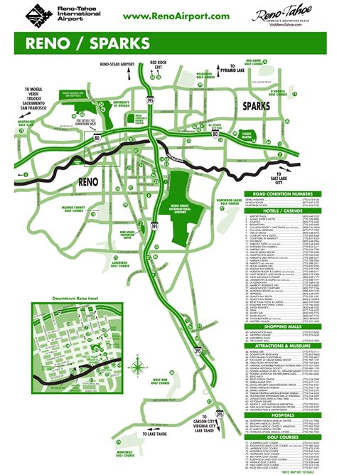 Reno Casino Mapa