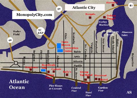 Revel Casino Em Atlantic City Mapa