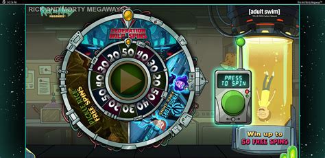Rick And Morty Megaways 888 Casino