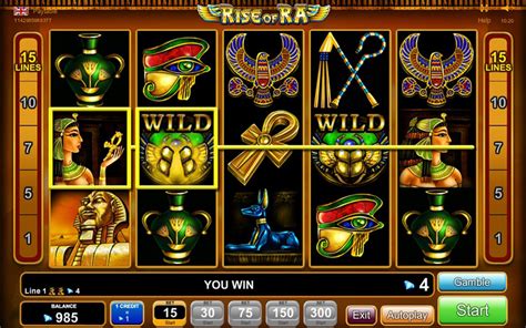 Rise Of Ra Slots Livres