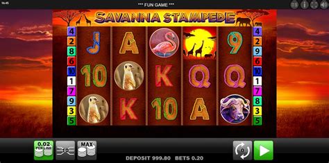 Savanna Stampede 888 Casino