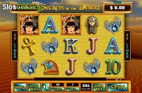 Secrets Of The Desert Slot Gratis