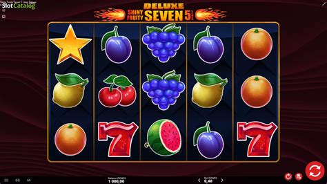 Shiny Fruity Seven Deluxe 5 Lines Slot - Play Online