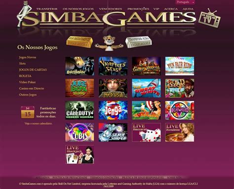 Simba Games Casino Argentina