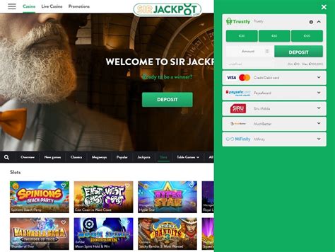 Sir Jackpot Casino Review