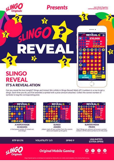 Slingo Reveal Netbet