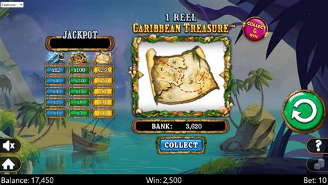 Slot 1 Reel Caribbean Treasure