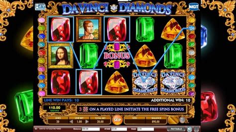 Slot Da Vinci Diamonds