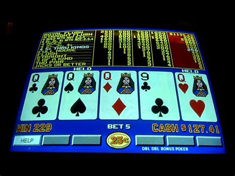 Slot Double Bonus Poker
