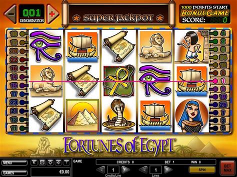 Slot Fortunes Of Egypt