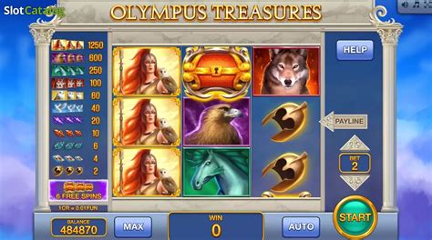 Slot Olympus Treasures 3x3