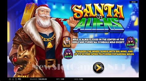 Slot Santa Vs Aliens