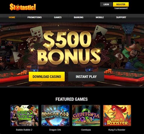 Slotastic Online Casino Login