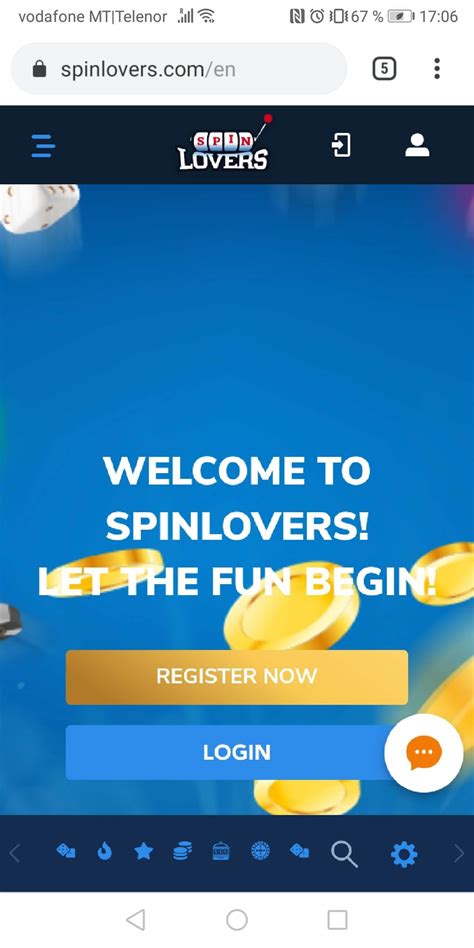 Spin Lovers Casino Login