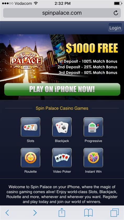 Spin Palace Casino Movel Revisao