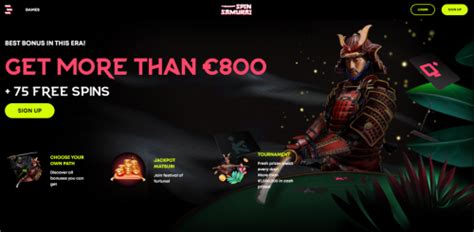 Spin Samurai Casino Codigo Promocional