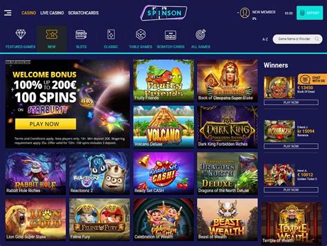 Spinson Casino Review