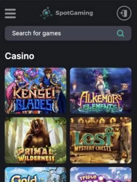 Spotgaming Casino Mobile