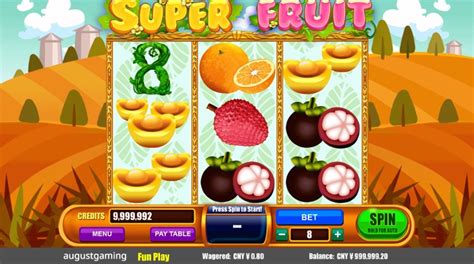 Superfruit Slot Gratis