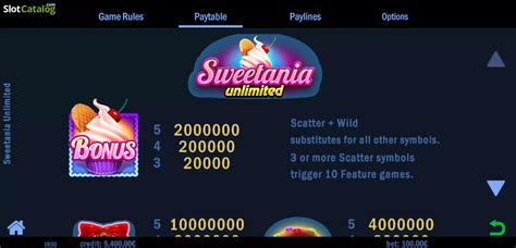 Sweetania Unlimited 1xbet