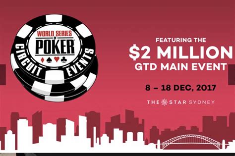 Sydney Poker Wsop